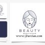 فایل کارت ویزیت و لوگو آرایشگاه سالن زیبایی