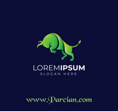 Parcian.com-bull-logo-template