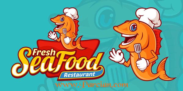 لوگو ماهی برای رستوران