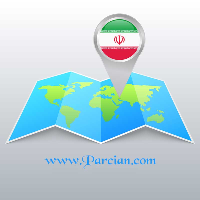 طراحی نقشه ی ایران