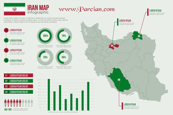 نقشه کشور ایران