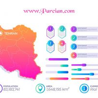 فایل نقشه با کیفیت ایران