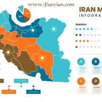 دانلود اینفوگرافیک نقشه فارسی