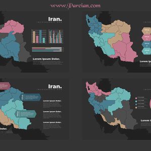 طرح آماده نقشه ایران