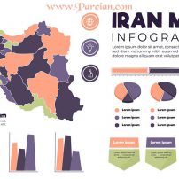 فایل وکتور نقشه ایران و استانهایش