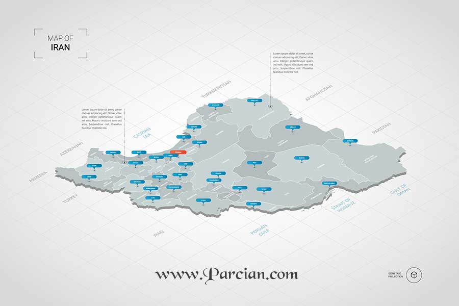 نقشه ایران فتوشاپ