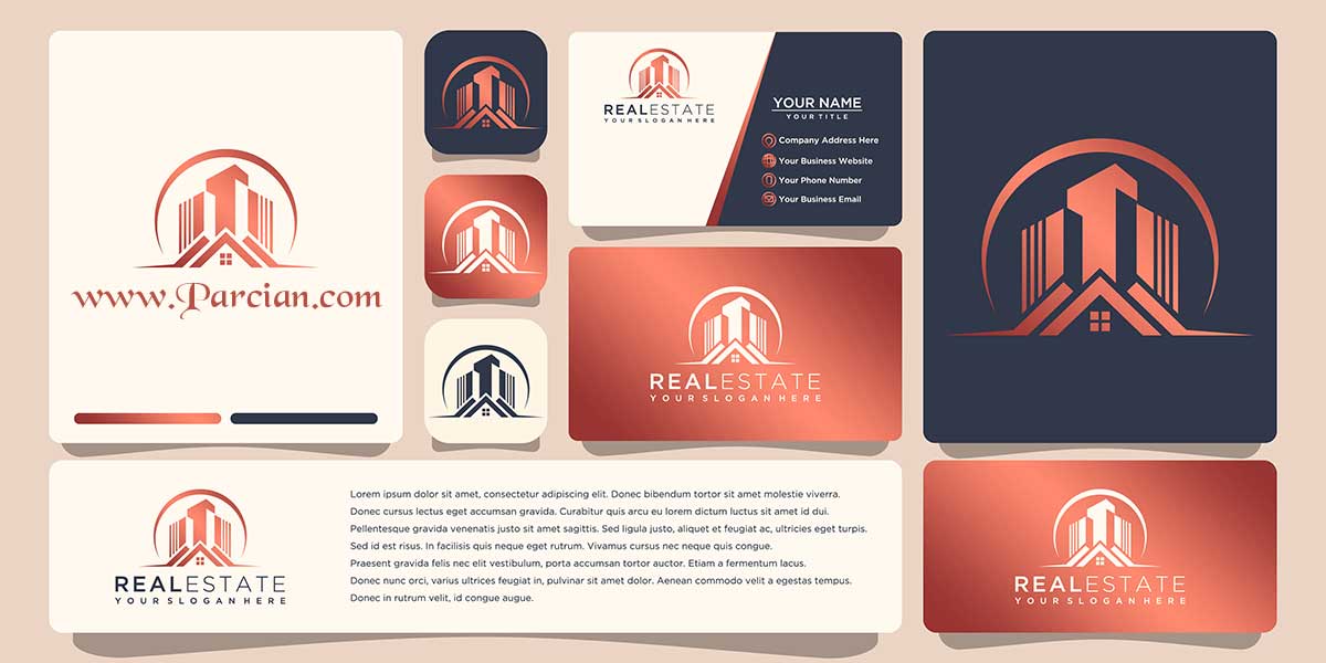 Parcian.com-real-estate-business-card-logo-template