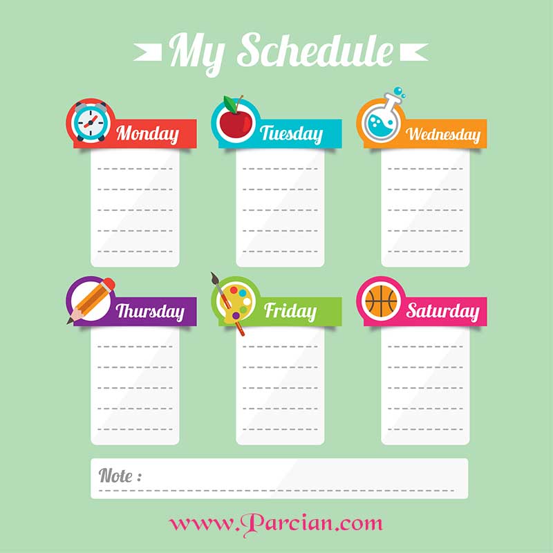 Parcian.com-school-time-table-template